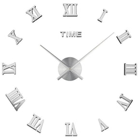 Horloge Murale Géométrique Moderne - Décoration Élégante pour Salon