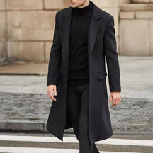 Manteau Long pour Hommes - Élégance et Confort en Toute Saison