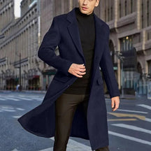 Manteau Long pour Hommes - Élégance et Confort en Toute Saison