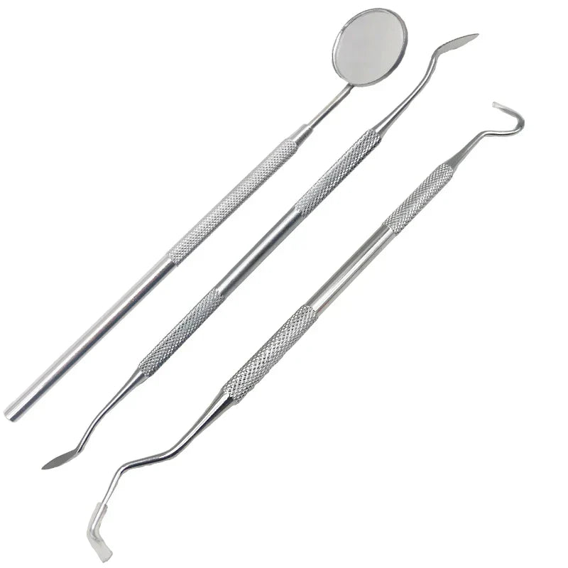 Outils Dentaires en Acier Inoxydable - Nettoyage Professionnel à Domicile