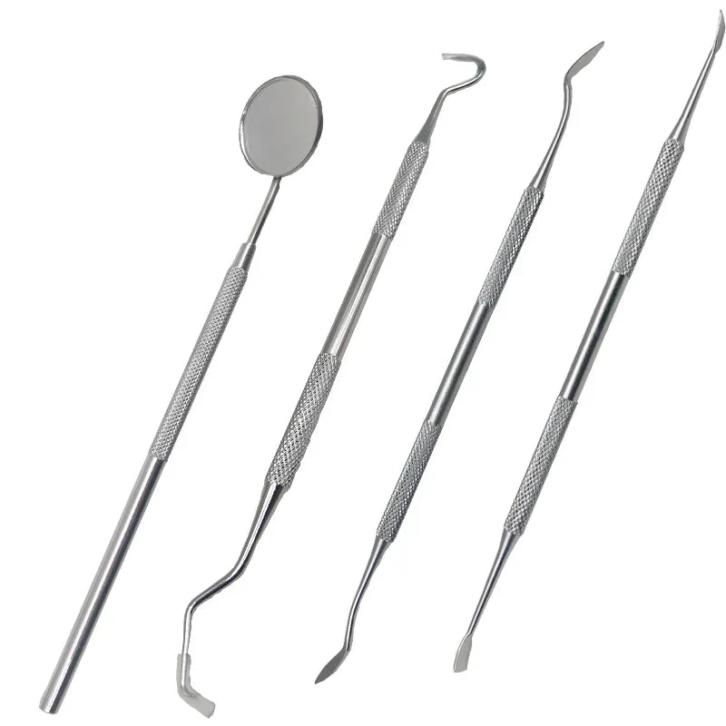 Outils Dentaires en Acier Inoxydable - Nettoyage Professionnel à Domicile