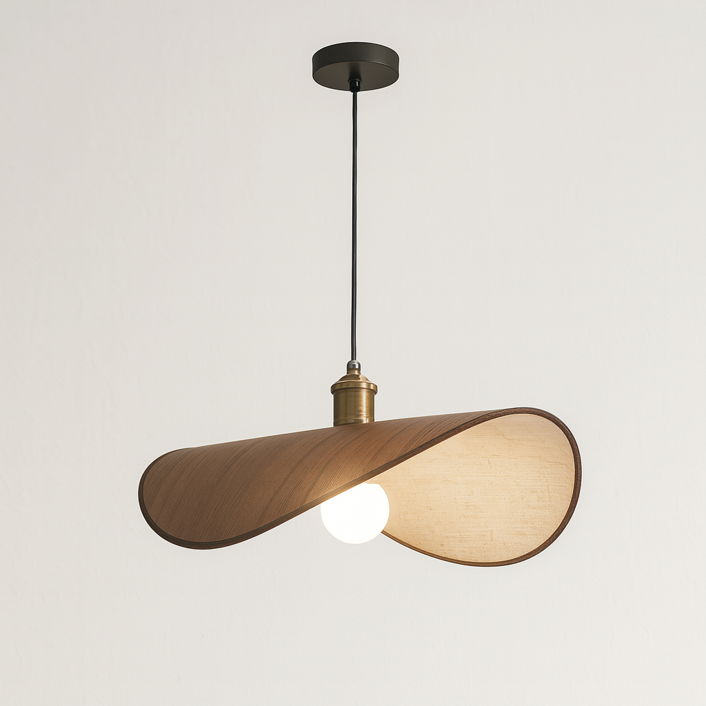Lampe Pendante Wabi Sabi - Élégance Sculpturale et Atmosphère Apaisante