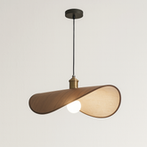 Lampe Pendante Wabi Sabi - Élégance Sculpturale et Atmosphère Apaisante