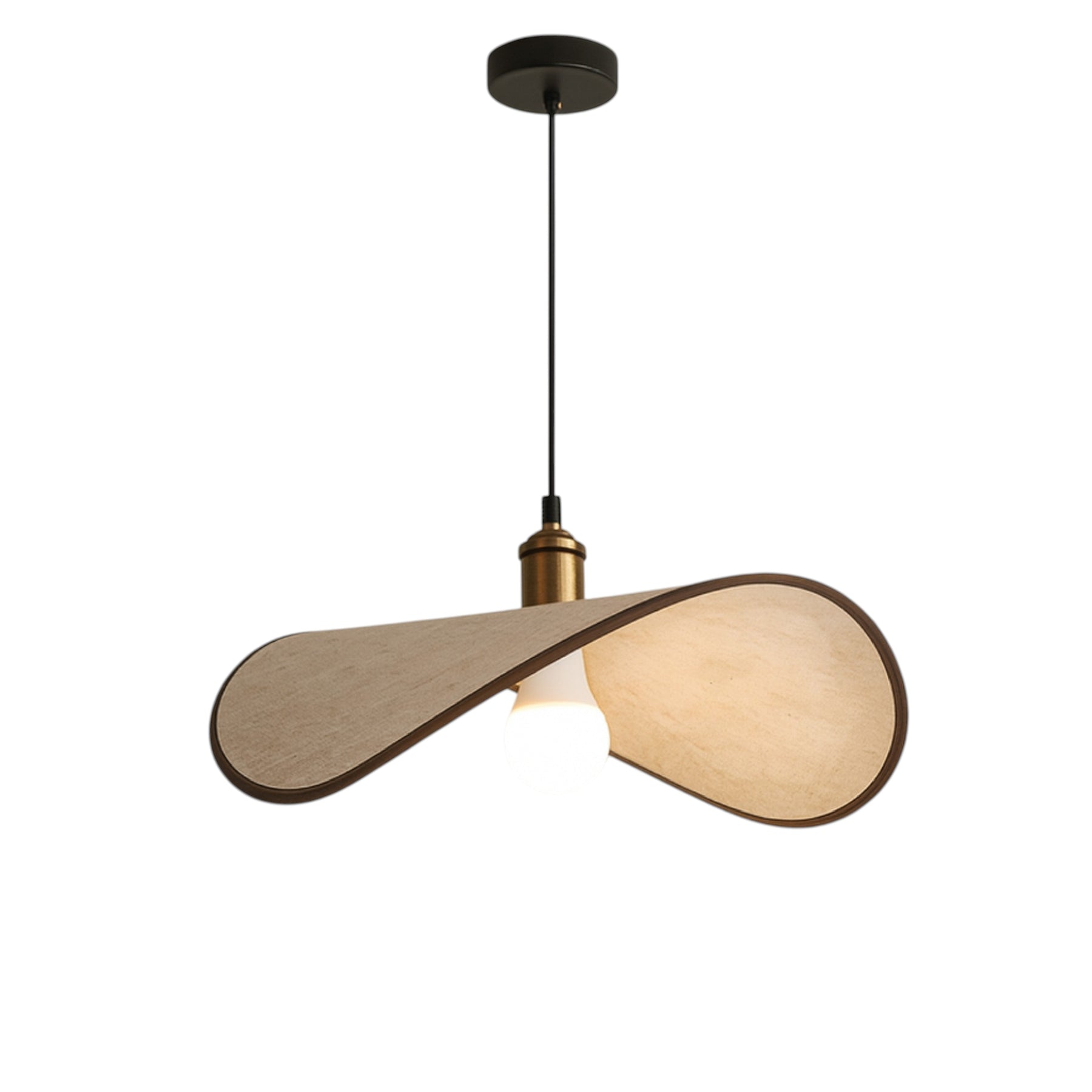 Lampe Pendante Wabi Sabi - Élégance Sculpturale et Atmosphère Apaisante