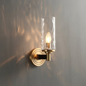 Applique Murale en Verre Élégante - Éclairage Chaud pour Ambiance Luxueuse