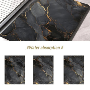 Tapis de Bain Antidérapant en Diatomite | Séchage Rapide et Confort Optimal