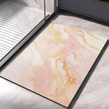 Tapis de Bain Antidérapant en Diatomite | Séchage Rapide et Confort Optimal