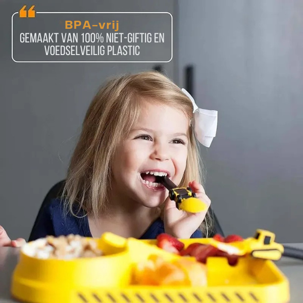Vaisselle Engagée pour Enfants - Amusante et Pratique pour Repas