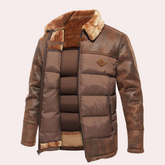 Veste Puffer Matelassée pour Hommes - Chaude, Légère et Pratique