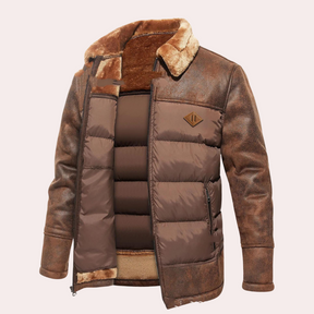 Veste Puffer Matelassée pour Hommes - Chaude, Légère et Pratique