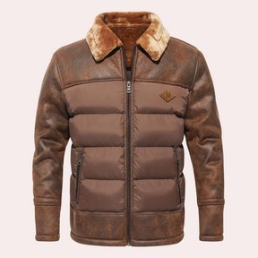 Veste Puffer Matelassée pour Hommes - Chaude, Légère et Pratique