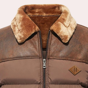 Veste Puffer Matelassée pour Hommes - Chaude, Légère et Pratique