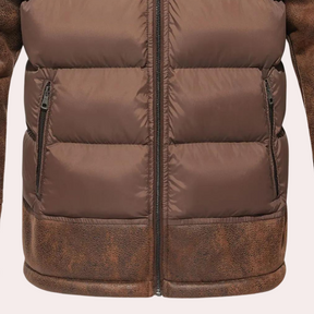 Veste Puffer Matelassée pour Hommes - Chaude, Légère et Pratique