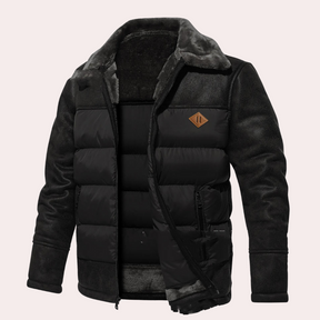 Veste Puffer Matelassée pour Hommes - Chaude, Légère et Pratique