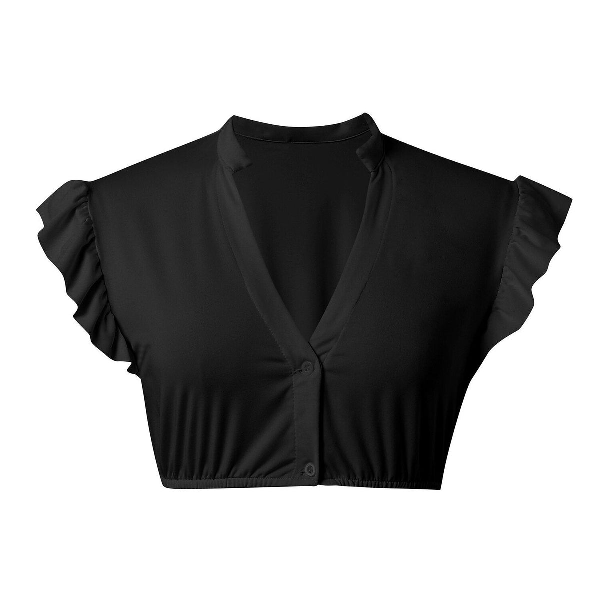 Blouse Dirndl à Manches Volantes - Élégance Traditionnelle pour Oktoberfest