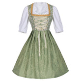 Robe Dirndl Or Champagne - Élégante et Glamoureuse pour Oktoberfest