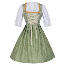 Robe Dirndl Or Champagne - Élégante et Glamoureuse pour Oktoberfest