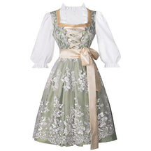 Robe Dirndl Or Champagne - Élégante et Glamoureuse pour Oktoberfest