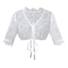Robe dirndl traditionnelle avec broderie - Ensemble élégant pour Oktoberfest