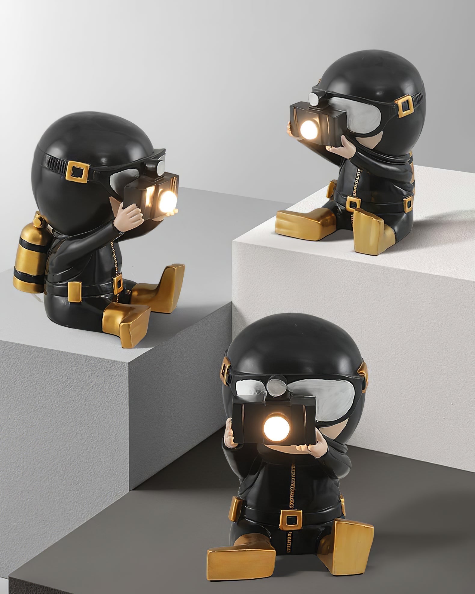 Lampe de Table Contemporaine - Éclairage Doux et Décoration Unique