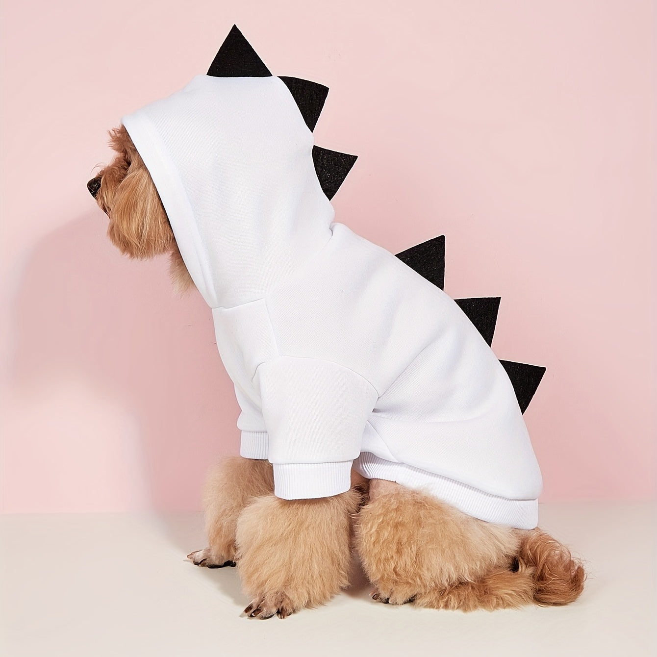 Costume de Chien Dinosaure - Hoodie en Fleece Doux et Amusant