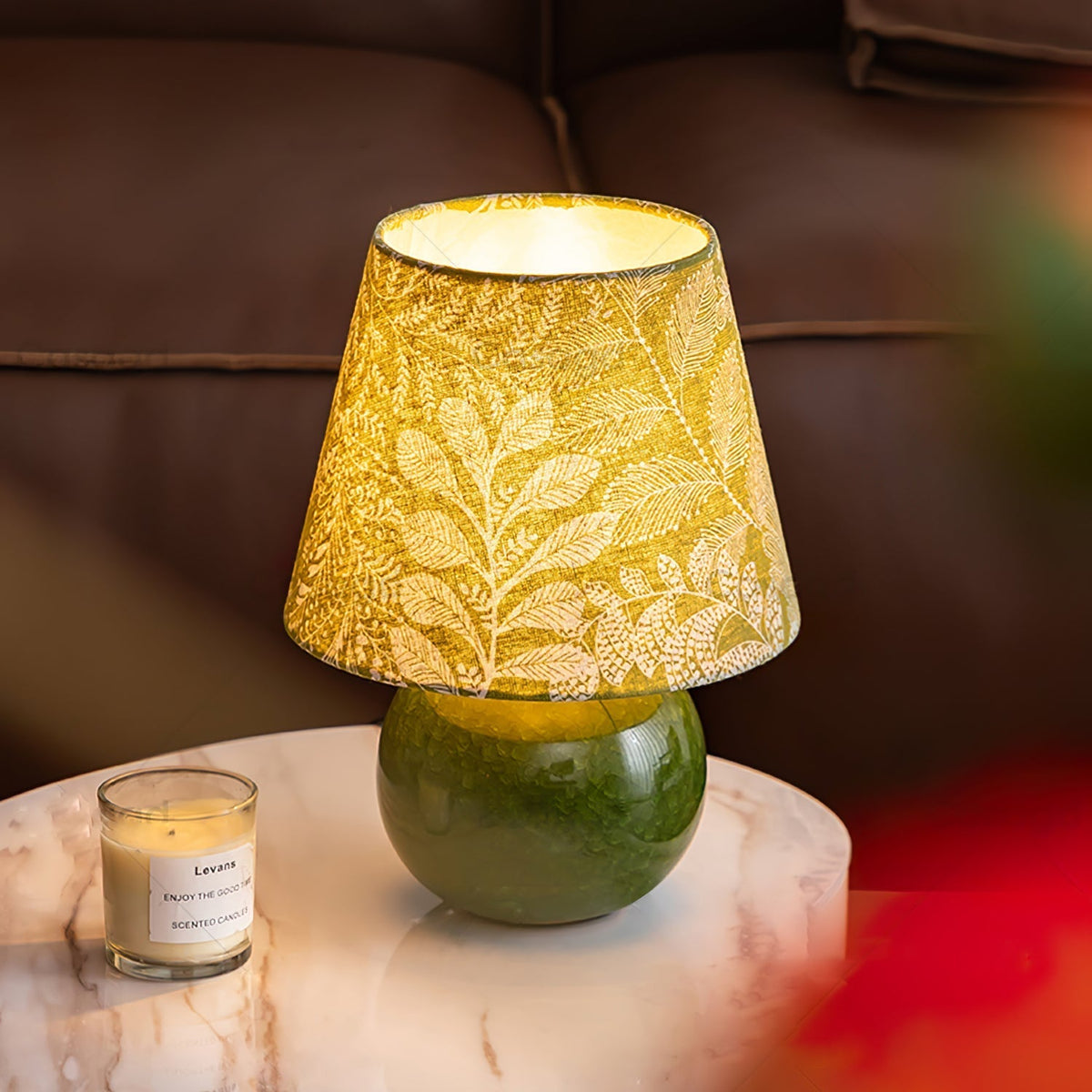 Lampe de Table Élégante en Céramique - Éclairage Raffiné et Ambiance Chaleureuse