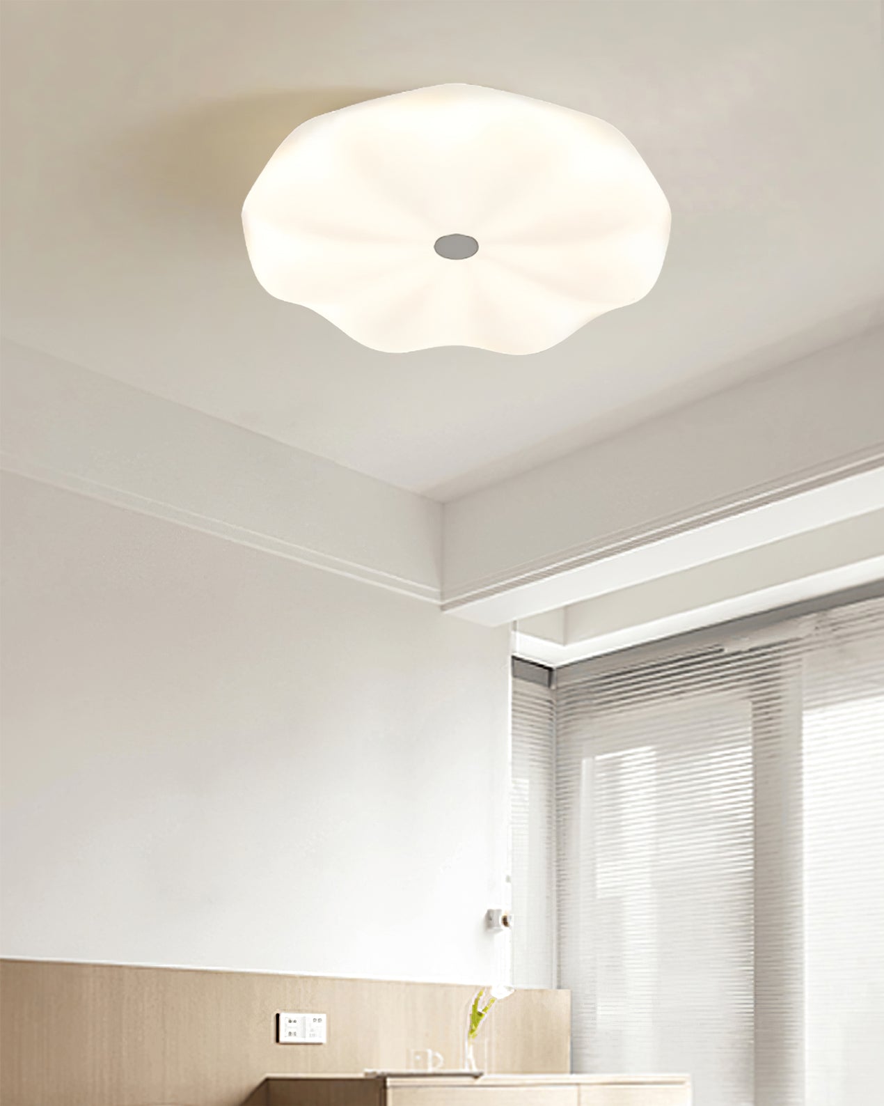 Lampe de Plafond Épurée - Design Minimaliste et Élégant