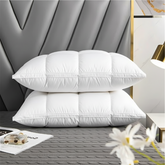 Oreiller en Duvet d'Oie | Confort Doux et Adaptable pour Dormir