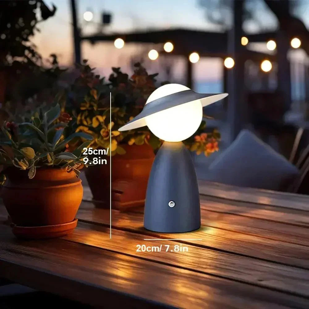 Lampe Rechargeable Sans Fil - Éclairage Dimmable et Charge Intégrée
