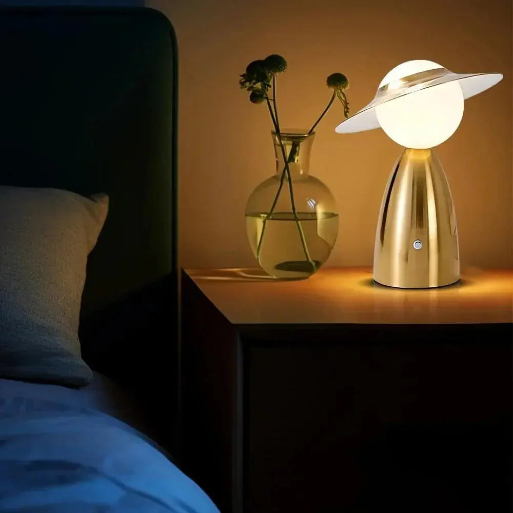 Lampe Rechargeable Sans Fil - Éclairage Dimmable et Charge Intégrée