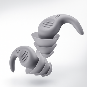 Bouchons d'oreilles en Silicone Réutilisables - Confort et Isolation Phonique pour Sommeil