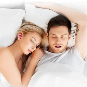 Bouchons d'oreilles en Silicone Réutilisables - Confort et Isolation Phonique pour Sommeil