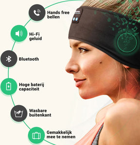 Bandeau de Sommeil Bluetooth - Musique Relaxante et Confort Optimal