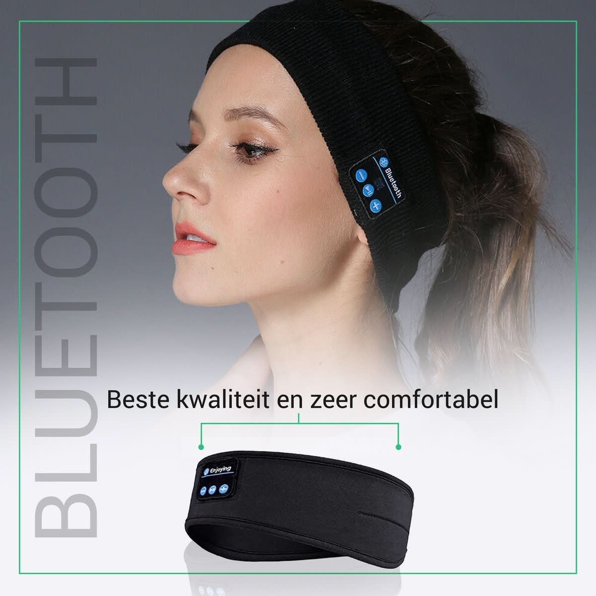 Bandeau de Sommeil Bluetooth - Musique Relaxante et Confort Optimal