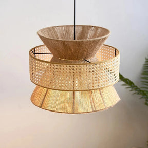 Lampe Suspendue Wabi Sabi - Design Artisanale et Atmosphère Chaleureuse