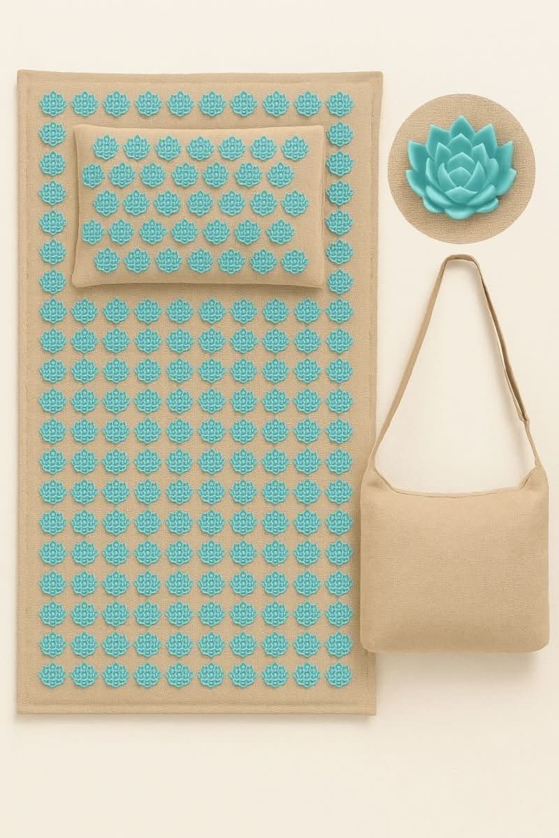 Tapis d'acupression Écologique | Soulagement Naturel de la Douleur et Relaxation
