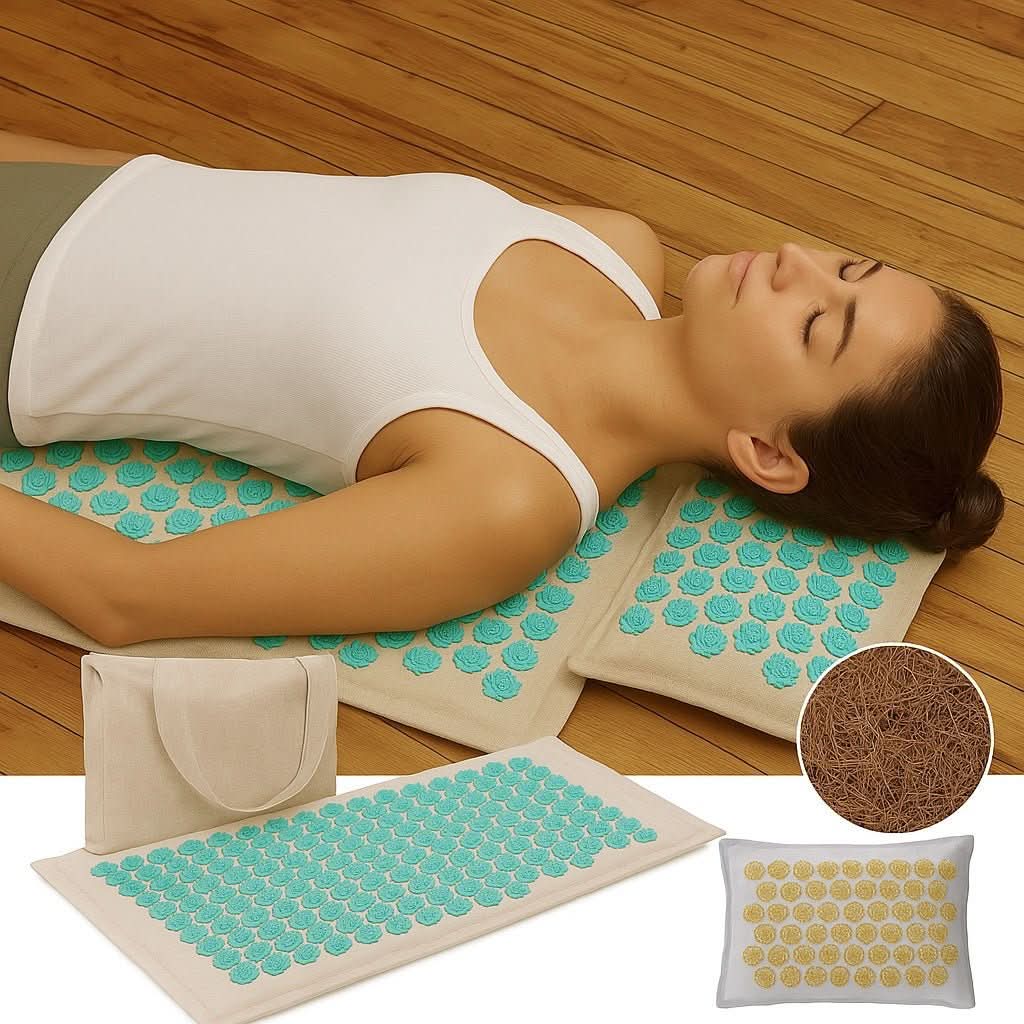 Tapis d'acupression Écologique | Soulagement Naturel de la Douleur et Relaxation
