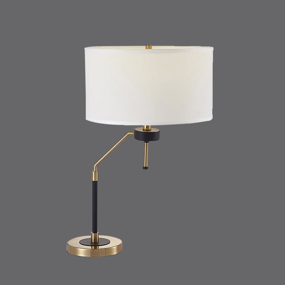 Lampe de Table Élégante en Tissu - Design Raffiné et Éclairage Uniforme