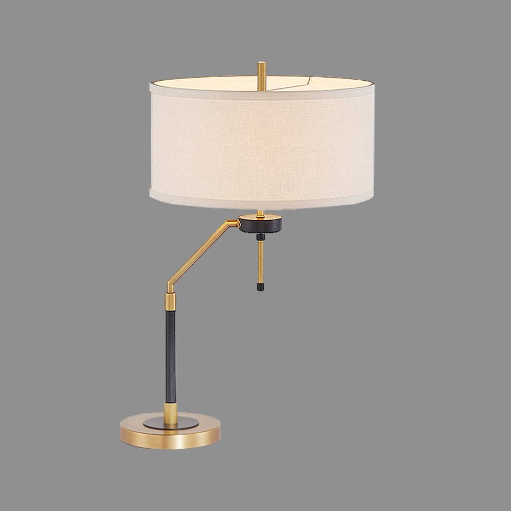 Lampe de Table Élégante en Tissu - Design Raffiné et Éclairage Uniforme