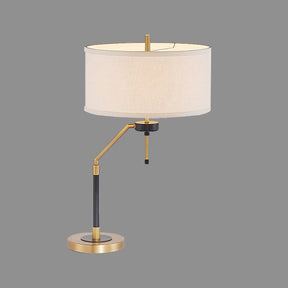 Lampe de Table Élégante en Tissu - Design Raffiné et Éclairage Uniforme