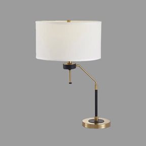 Lampe de Table Élégante en Tissu - Design Raffiné et Éclairage Uniforme