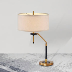 Lampe de Table Élégante en Tissu - Design Raffiné et Éclairage Uniforme