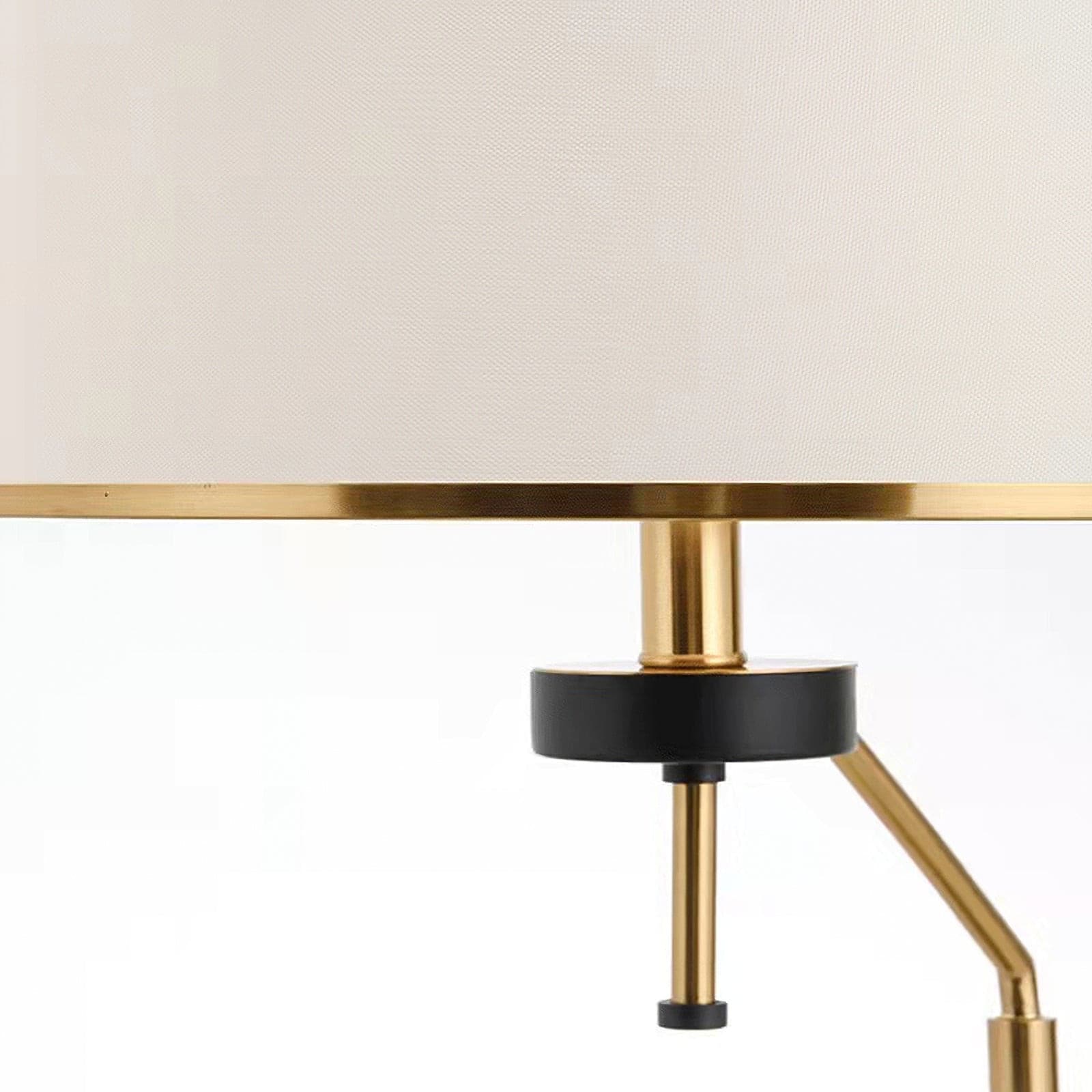 Lampe de Table Élégante en Tissu - Design Raffiné et Éclairage Uniforme