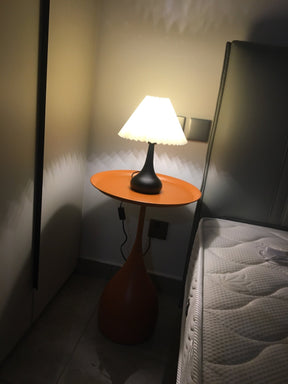 Lampe de Table Esthétique Tambour - Ambiance Cosy et Élégante