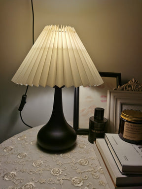 Lampe de Table Esthétique Tambour - Ambiance Cosy et Élégante