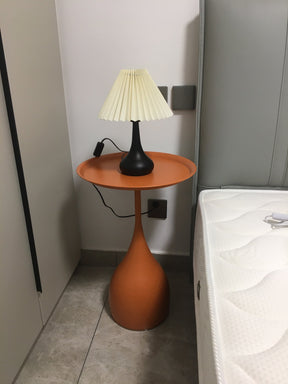 Lampe de Table Esthétique Tambour - Ambiance Cosy et Élégante
