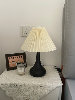 Lampe de Table Esthétique Tambour - Ambiance Cosy et Élégante