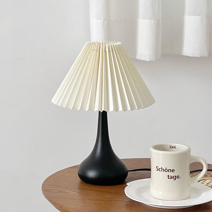 Lampe de Table Esthétique Tambour - Ambiance Cosy et Élégante