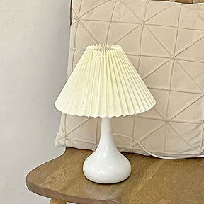 Lampe de Table Esthétique Tambour - Ambiance Cosy et Élégante