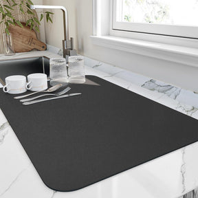 Tapis de Séchage Rapide pour Cuisine - Ultra-absorbant et Gain de Place